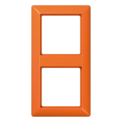 Jung Rahmen 2fach, Thermoplast, AS 500, orange...