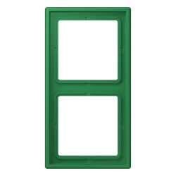 Jung Rahmen 2fach, Duroplast, LS 990, grün...
