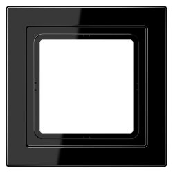Jung Rahmen 1fach, Duroplast, LS-DESIGN, schwarz LSD981SW