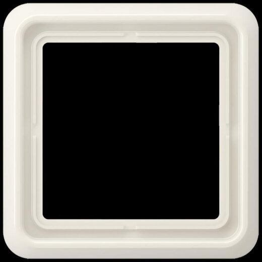 Jung Rahmen 1fach, Duroplast, CD 500, weiß CD581W