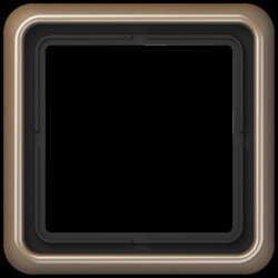 Jung Rahmen 1fach, Aluminium eloxiert, CD 500,...