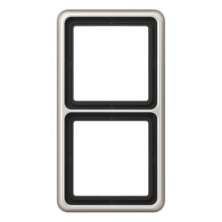 Jung Rahmen 2fach, Aluminium eloxiert, CD 500,...