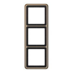 Jung Rahmen 3fach, Aluminium eloxiert, CD 500,...