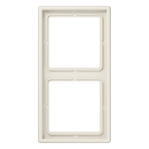 Jung Rahmen 2fach, Duroplast, LS 990, weiß LS982W