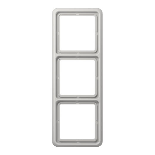 Jung Rahmen 3fach, Duroplast, CD 500, lichtgrau CD583LG