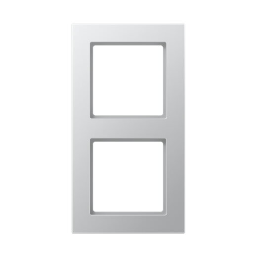 Jung Rahmen 2fach, A CREATION, aluminium AC582AL