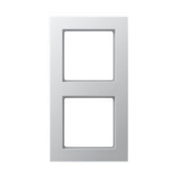 Jung Rahmen 2fach, A CREATION, aluminium AC582AL