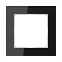 Jung Glasrahmen 1fach, Glas, A CREATION, schwarz...