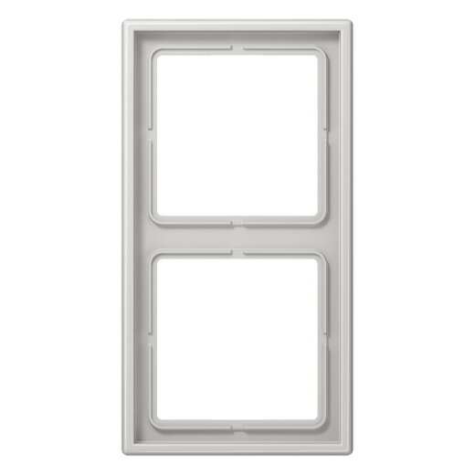 Jung Rahmen 2fach, Duroplast, LS 990, lichtgrau LS982LG