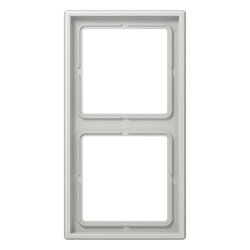 Jung Rahmen 2fach, Duroplast, LS 990, lichtgrau LS982LG