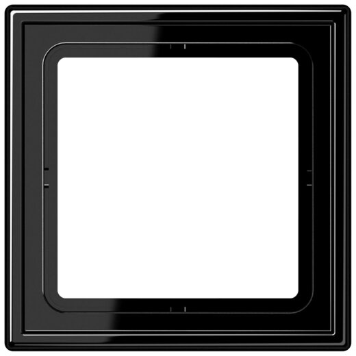 Jung Rahmen 1fach, Duroplast, LS 990, schwarz LS981SW