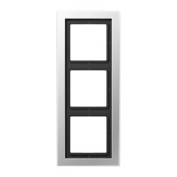 Jung Rahmen 3fach, LS-DESIGN, Aluminium ALD2983