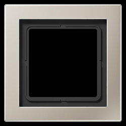 Jung Rahmen 1fach, LS-DESIGN, Edelstahl ESD2981