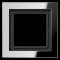 Jung Rahmen 1fach, Metall verchromt, LS-DESIGN, glanzchrom GCRD2981