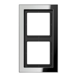 Jung Rahmen 2fach, Metall verchromt, LS-DESIGN,...