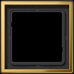 Jung Rahmen 1fach, Metall goldfarben PVD-beschichtet,...