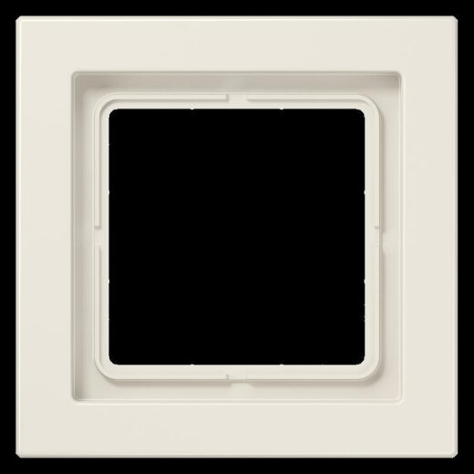 Jung Rahmen 1fach, Duroplast, LS-DESIGN, weiß LSD981W