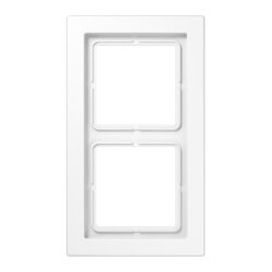 Jung Rahmen 2fach, Duroplast, LS-DESIGN, alpinweiß...