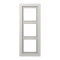 Jung Rahmen 3fach, Duroplast, LS-DESIGN, lichtgrau LSD983LG