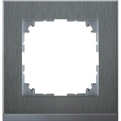 Merten Rahmen MEG4010-3646 1fach edelstahl/aluminium