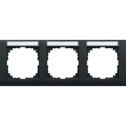 Merten Rahmen MEG4031-3614 3fach M-Pure anthrazit