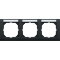 Merten Rahmen MEG4031-3614 3fach M-Pure anthrazit