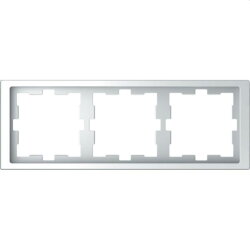 Merten Rahmen D-Life 3fach Lotosweiss