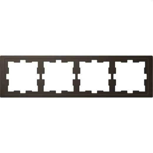 Merten Rahmen D-Life 4fach Anthrazit