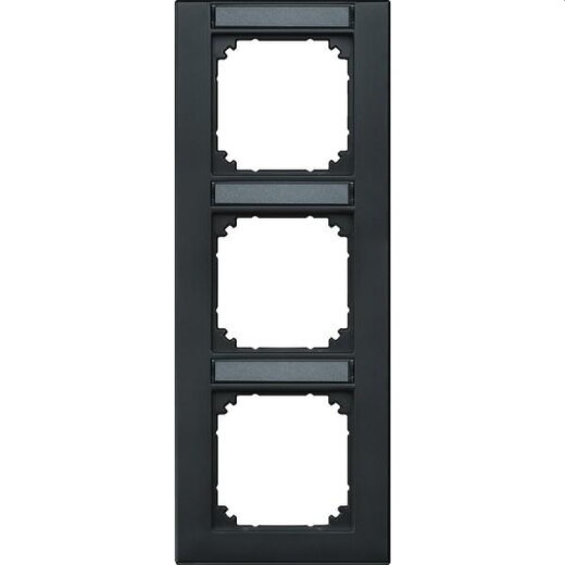 Merten Rahmen 476314 3fach senkrecht anthrazit M-PLAN