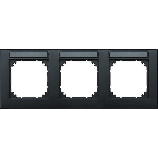 Merten Rahmen 472314 3fach waagerech anthrazit M-PLAN