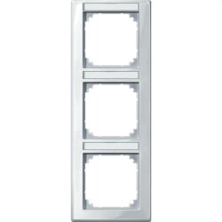Merten Rahmen 470319 3fach senkr. polarweiss glaenzend