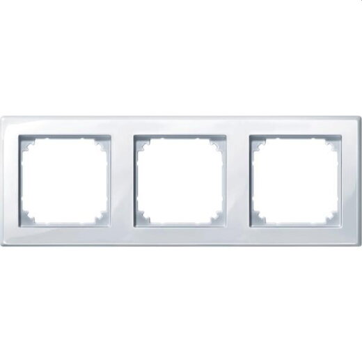 Merten Rahmen 478325 3fach aktivweiss glaenzend