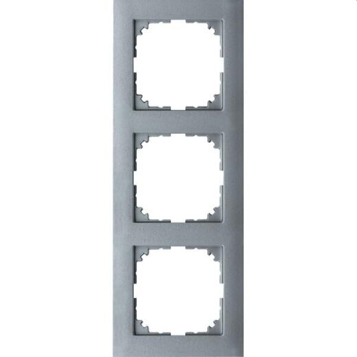 Merten Rahmen MEG4030-3660 3fach aluminium