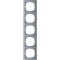 Merten Rahmen MEG4050-3660 5fach aluminium