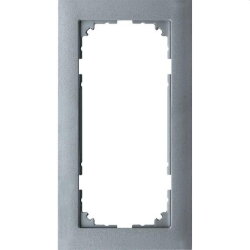 Merten Rahmen MEG4025-3660 2fach aluminium