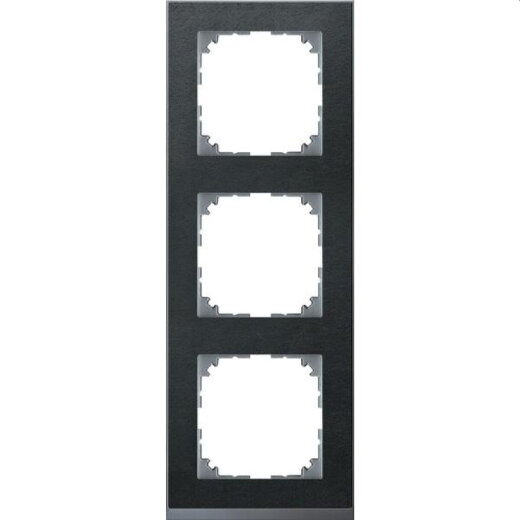 Merten Rahmen MEG4030-3669 3fach schiefer/aluminium