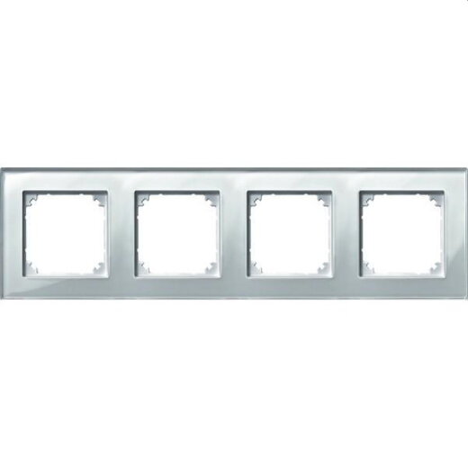 Merten Rahmen 489419 4fach brillantweiss
