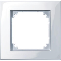 Merten Rahmen 503125 1fach aktivweiss glaenzend