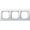 Merten Rahmen 515319 3fach polarweiss glaenzend