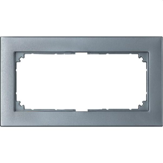 Merten Rahmen 488860 2fach aluminium M-PLAN