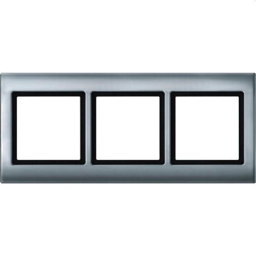 Merten Rahmen 400360 3fach aluminium