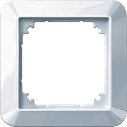 Merten Rahmen 389125 1fach aktivweiss glaenzend 1-M