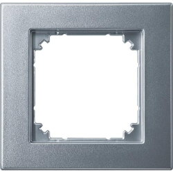Merten Rahmen 486160 1fach aluminium M-PLAN