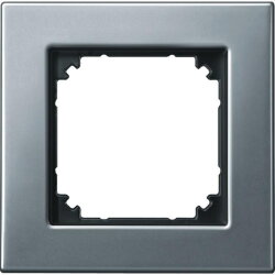 Merten Rahmen 475160 1fach platinsilber