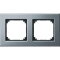 Merten Rahmen 475260 2fach platinsilber