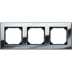 Merten Rahmen 475339 3fach chrom