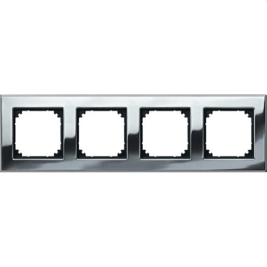 Merten Rahmen 475439 4fach chrom