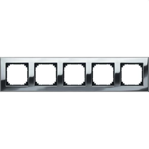 Merten Rahmen 475539 5fach chrom