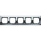 Merten Rahmen 475539 5fach chrom