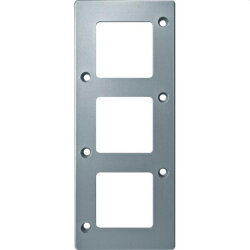 Merten Rahmen 480360 3fach mattsilber PANZER